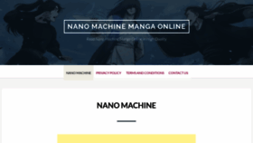 What Nanomachine-manga.com website looked like in 2022 (1 year ago)