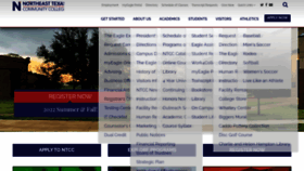 What Ntcc.edu website looked like in 2022 (3 years ago)