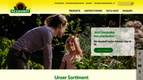 What Neudorff.de website looked like in 2022 (1 year ago)