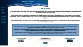 What Nthuleen.com website looked like in 2022 (1 year ago)