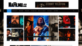 What Nafilmu.cz website looked like in 2022 (1 year ago)