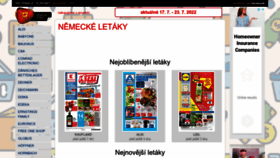What Nemecke-letaky.eu website looked like in 2022 (1 year ago)