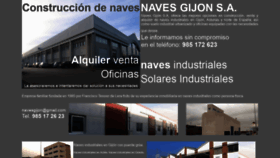 What Navesgijon.com website looked like in 2022 (1 year ago)