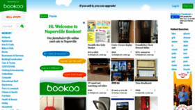 What Naperville.bookoo.com website looked like in 2022 (1 year ago)