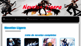 What Novelasligera.com website looked like in 2022 (1 year ago)