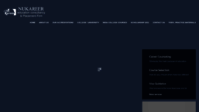 What Nukareer.com website looked like in 2022 (1 year ago)
