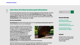 What Nostradamus-dimde.de website looked like in 2022 (1 year ago)