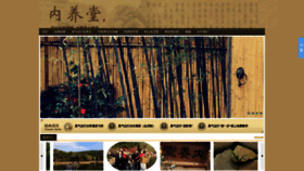 What Neiyang.org website looked like in 2022 (1 year ago)