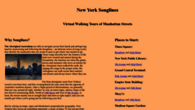 What Nysonglines.com website looked like in 2022 (1 year ago)