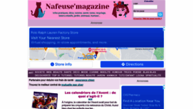 What Nafeusemagazine.com website looked like in 2022 (1 year ago)