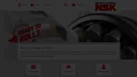 What Nskeurope.com website looked like in 2022 (1 year ago)