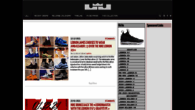 What Nikelebron.net website looked like in 2022 (1 year ago)