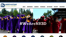 What Nkschools.org website looked like in 2022 (1 year ago)