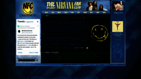 What Nirvanaclub.com website looked like in 2022 (1 year ago)