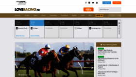 What Nzracing.co.nz website looked like in 2022 (1 year ago)