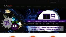 What Novasomindustries.com website looked like in 2022 (1 year ago)