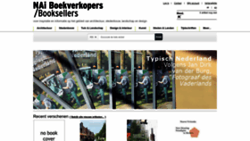 What Naibooksellers.nl website looked like in 2022 (1 year ago)