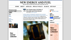 What Newenergyandfuel.com website looked like in 2022 (1 year ago)