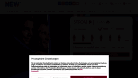 What New.de website looked like in 2022 (1 year ago)