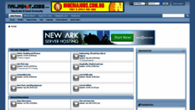 What Naijahotjobs.com website looked like in 2022 (1 year ago)