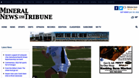 What Newstribune.info website looked like in 2022 (3 years ago)