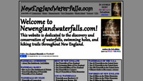 What Newenglandwaterfalls.com website looked like in 2022 (1 year ago)