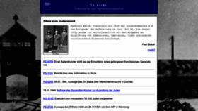 What Ns-archiv.de website looked like in 2022 (1 year ago)