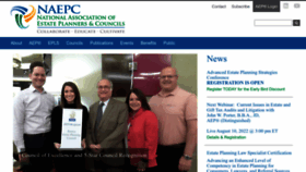 What Naepc.org website looked like in 2022 (3 years ago)