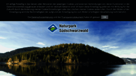 What Naturpark-suedschwarzwald.de website looked like in 2022 (3 years ago)