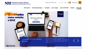 What Nfz-poznan.pl website looked like in 2022 (3 years ago)