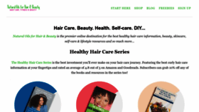 What Naturaloilsforhair.net website looked like in 2022 (1 year ago)