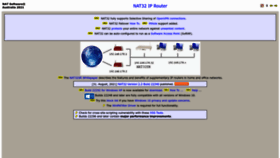 What Nat32.com website looked like in 2022 (2 years ago)