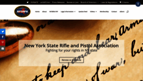 What Nysrpa.org website looked like in 2022 (1 year ago)