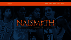 What Naismithtrophy.com website looked like in 2022 (1 year ago)