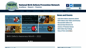 What Nbdpn.org website looked like in 2022 (1 year ago)