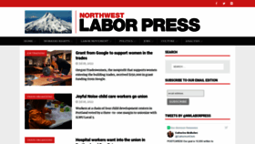 What Nwlaborpress.org website looked like in 2022 (1 year ago)