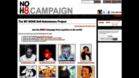 What Noh8campaign.com website looked like in 2022 (1 year ago)