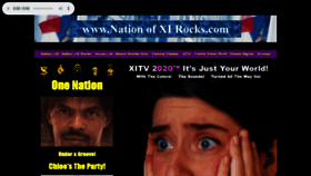 What Nationofxirocks.com website looked like in 2022 (1 year ago)