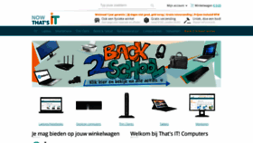 What Nowthatsit.nl website looked like in 2022 (1 year ago)