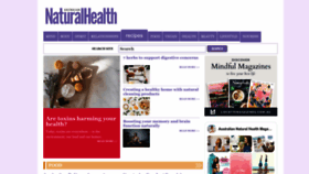 What Naturalhealthmag.com.au website looked like in 2022 (1 year ago)