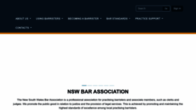 What Nswbar.asn.au website looked like in 2022 (1 year ago)