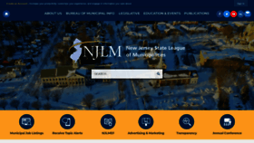 What Njslom.org website looked like in 2022 (1 year ago)