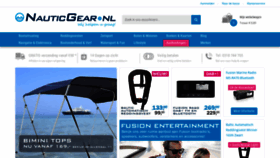 What Nauticgear.nl website looked like in 2022 (1 year ago)