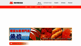 What Nemuro-kankou.com website looked like in 2022 (1 year ago)