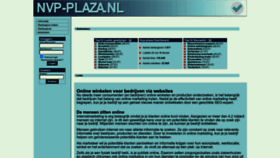 What Nvp-plaza.nl website looked like in 2022 (1 year ago)