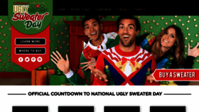 What Nationaluglychristmassweaterday.org website looked like in 2022 (2 years ago)
