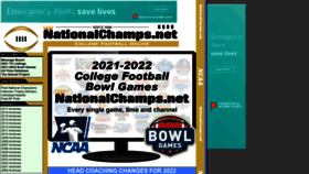What Nationalchamps.net website looked like in 2022 (1 year ago)
