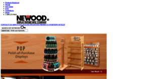 What Newood.com website looked like in 2022 (1 year ago)