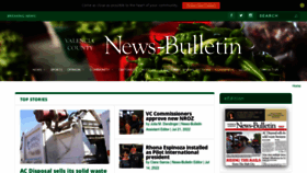 What News-bulletin.com website looked like in 2022 (2 years ago)