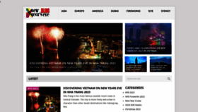 What Newyearseveblog.com website looked like in 2022 (1 year ago)